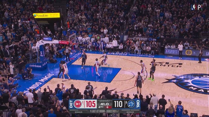 NBA, la tripla fortunosa di Banchero lancia Orlando