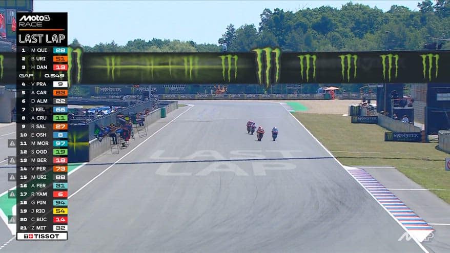 Moto3, Danish vince a Brno, ma che lotta all'ultimo giro