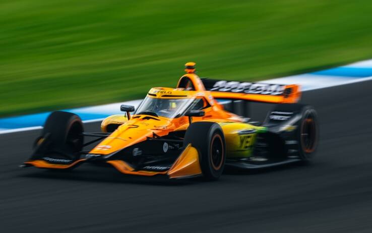 IndyCar, Lundgaard batte Malukas con gran sorpasso