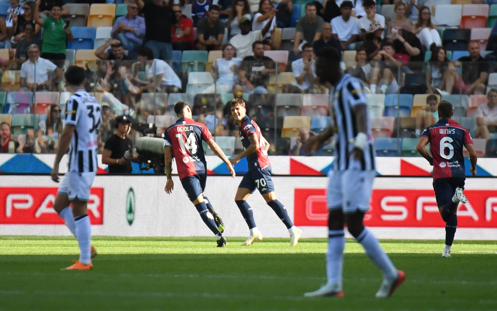 Udinese-Cagliari 0-1, decide il gol di Daniel Maldini