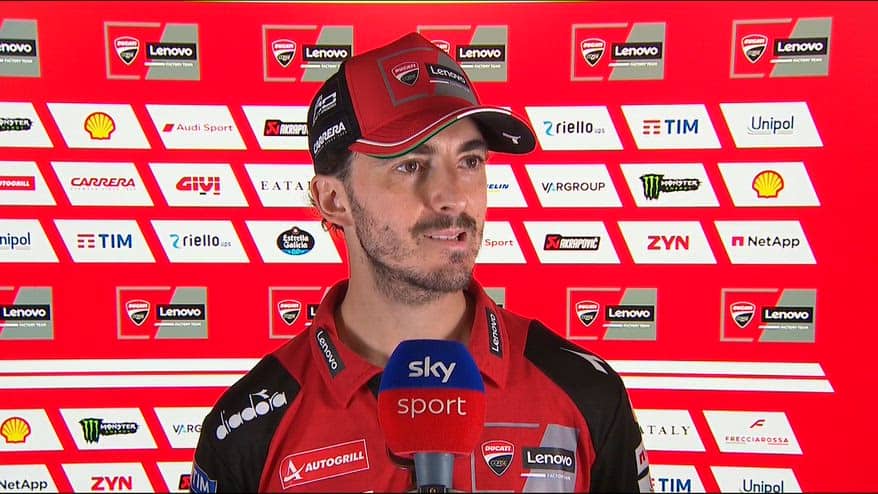 Bagnaia: "Caduta? Anche con i dati non riusciamo a capire"
