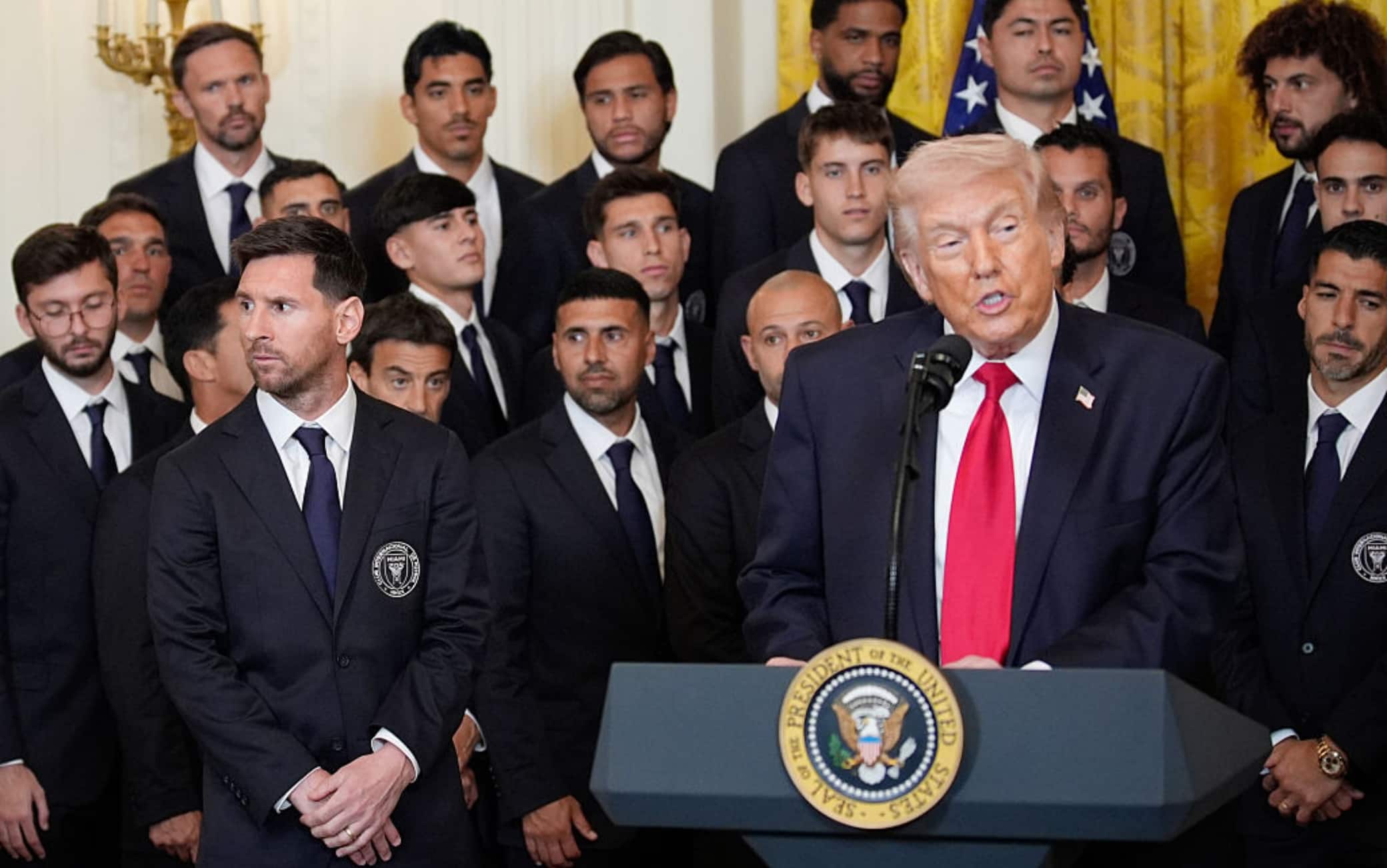 Trump e Messi