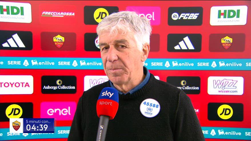 Gasperini: "La squadra ha giocato bene, con carattere"