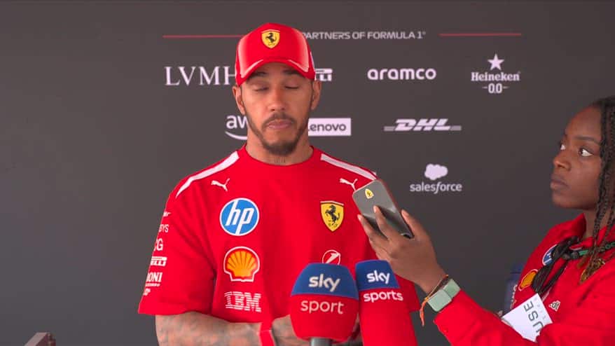 Hamilton: "Penso che questa Ferrari sarà veloce a Budapest"