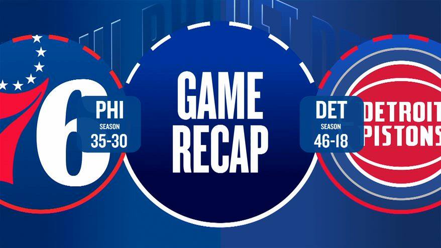 NBA Highlights: Detroit-Philadelphia 131-109
