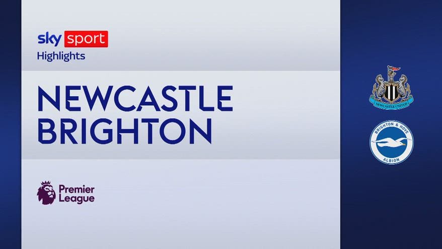 Newcastle-Brighton 3-1: gol e highlights