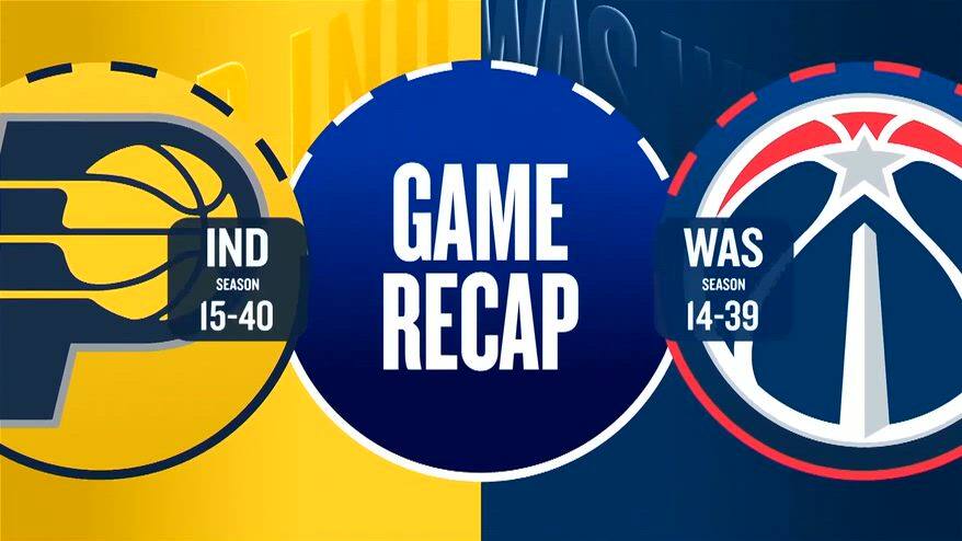 NBA Highlights: Washington-Indiana 112-105