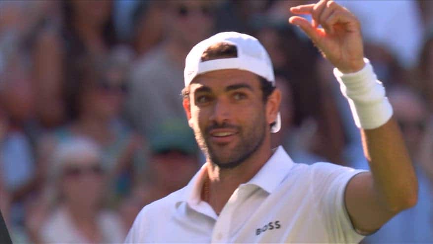 Wimbledon, Berrettini batte Fils: il match point