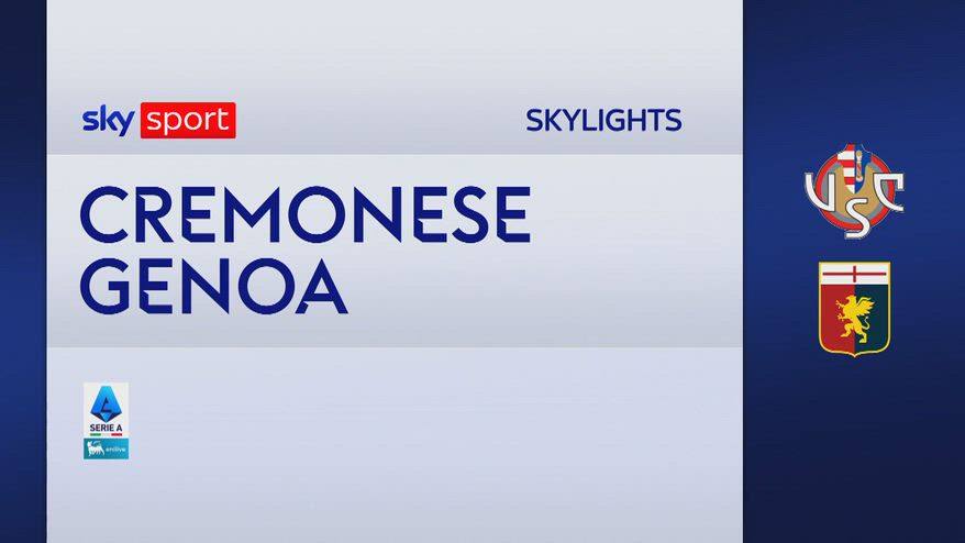Cremonese-Genoa 0-0: highlights