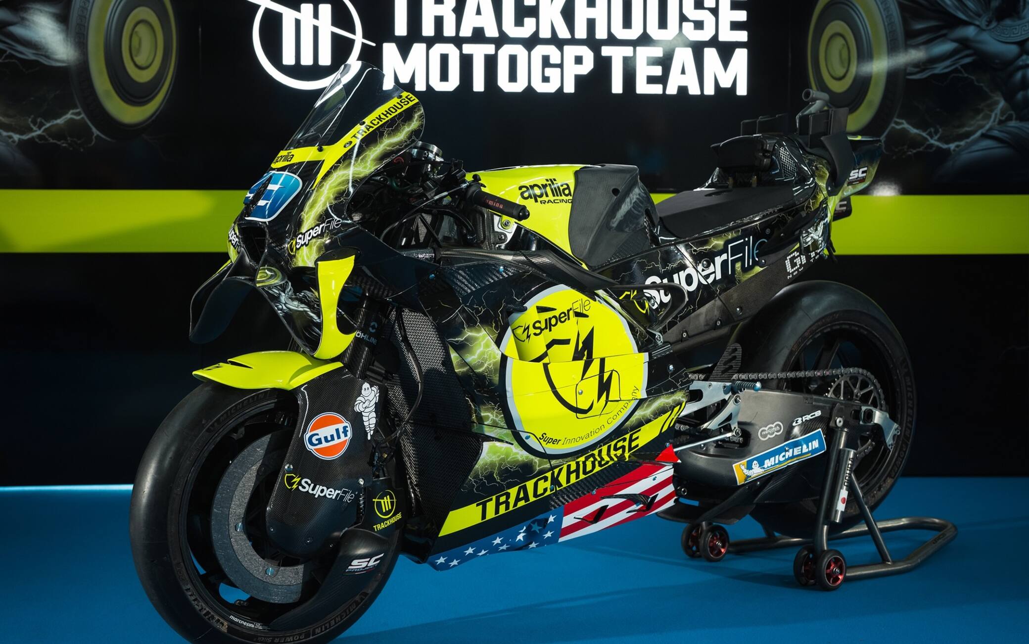 Aprilia Trackouse, ecco la livrea per il GP di Spagna a Jerez. FOTO