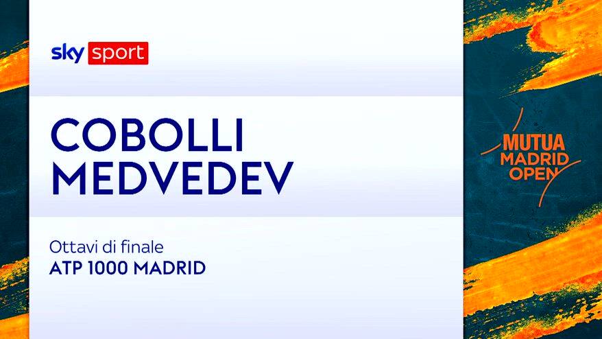Cobolli-Medvedev: highlights Atp Madrid