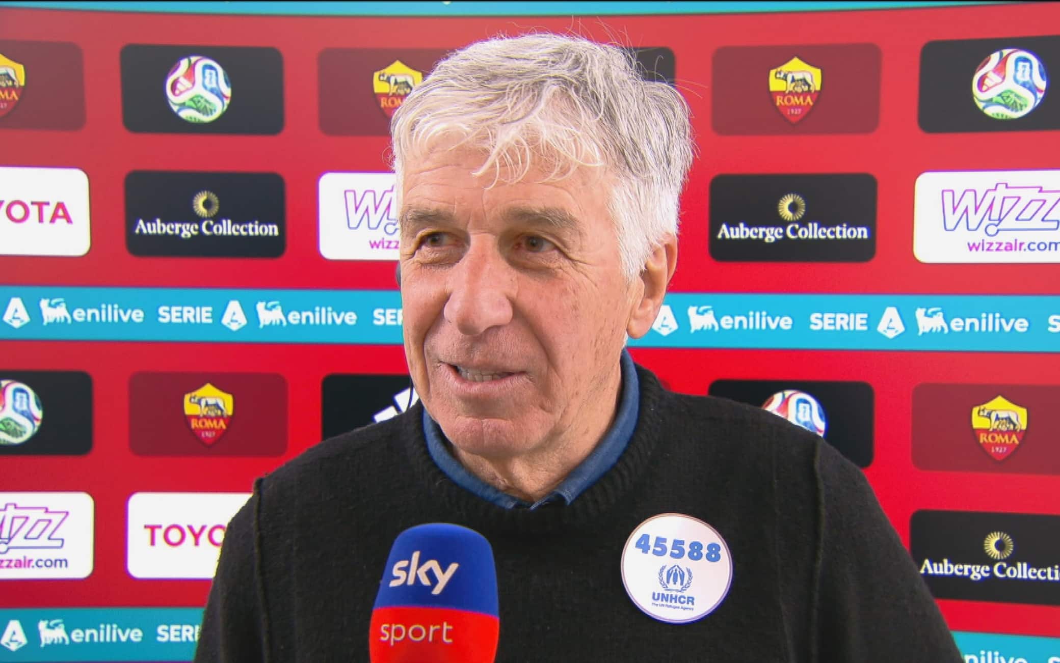 Roma-Cagliari, Gasperini: "Convinto che Malen farà tanti gol, il suo arrivo ci dà molto"