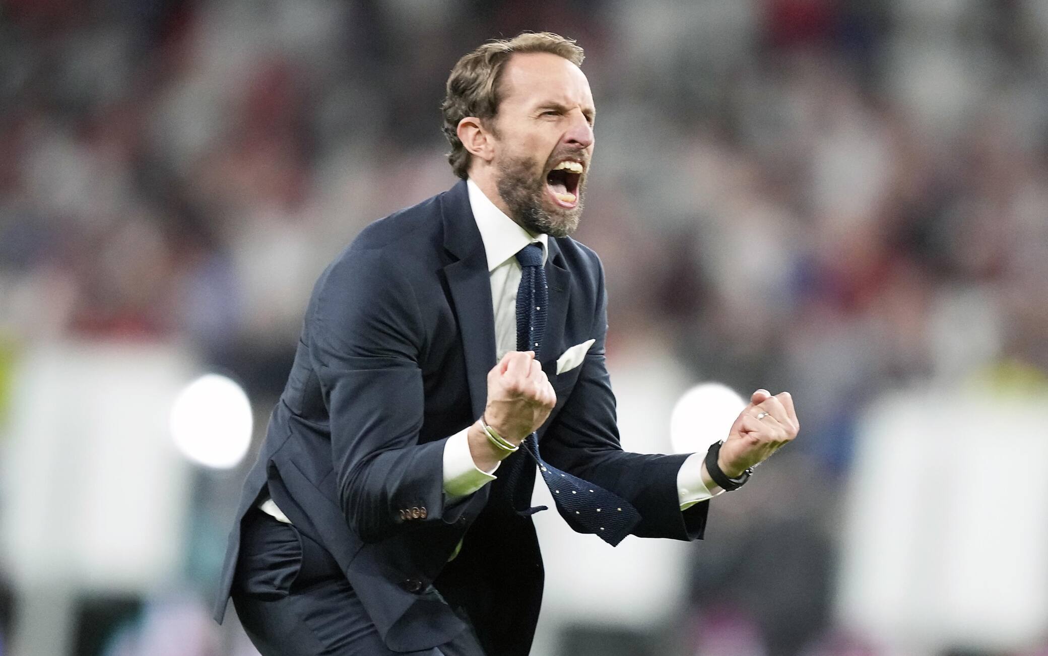 Southgate festeggia la qualificazione