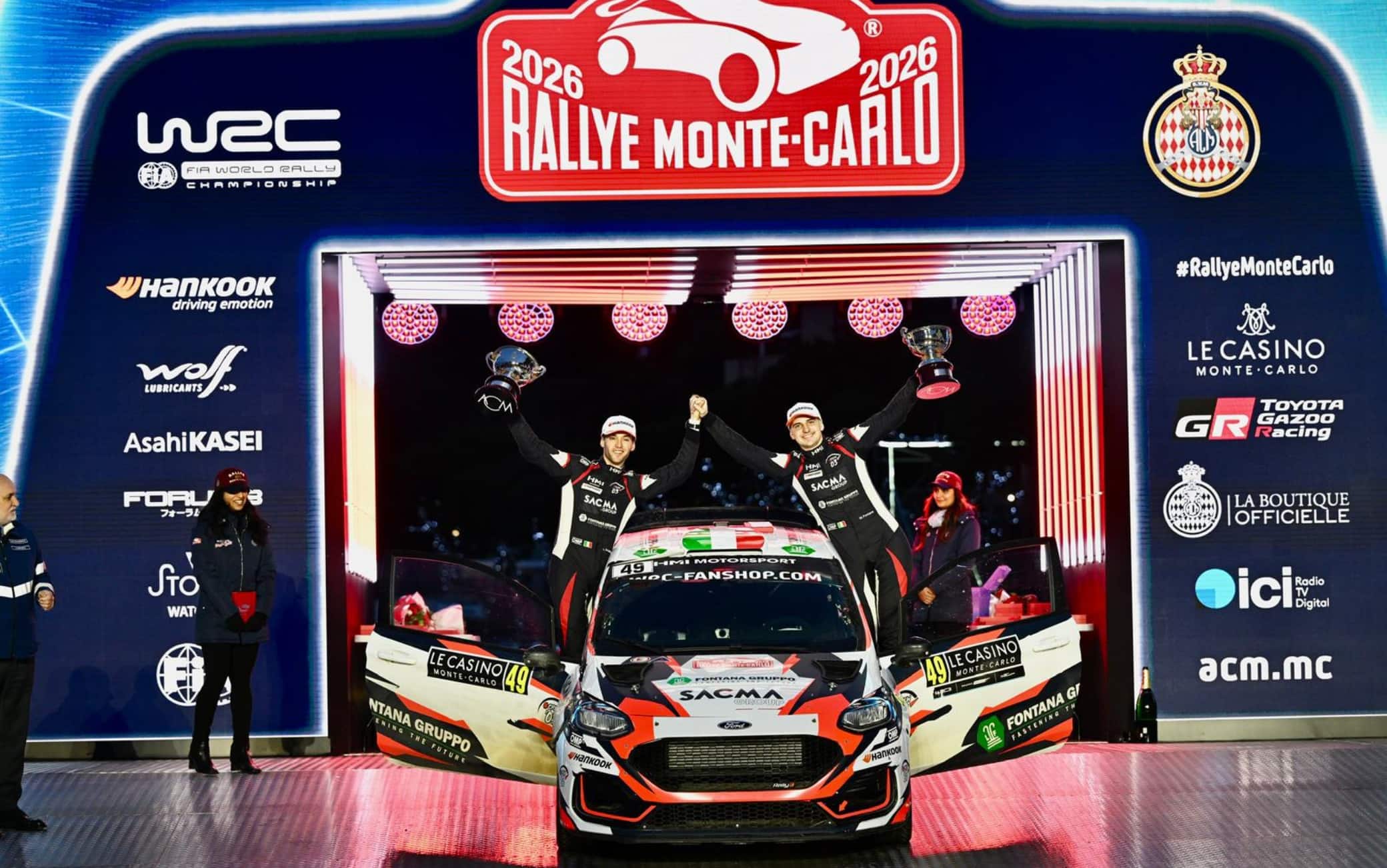 L'impresa di Matteo Fontana al Rally di Monte-Carlo