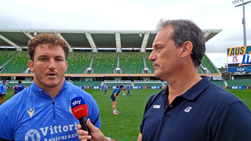 Lamaro: "Con Australia sarà partita intensa"