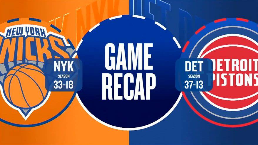 NBA Highlights: Detroit-New York 118-80
