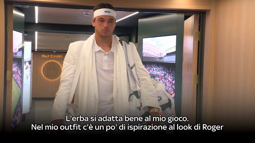 Fritz: "Il mio look? Mi sono ispirato a Federer"