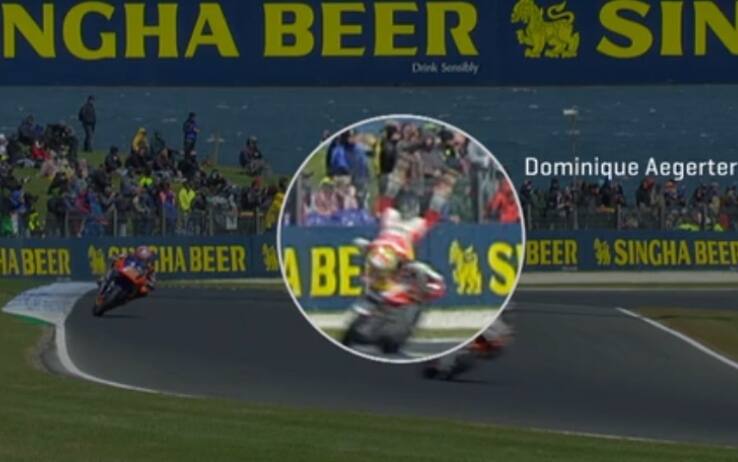 Aegerter, salvataggio miracoloso in Australia