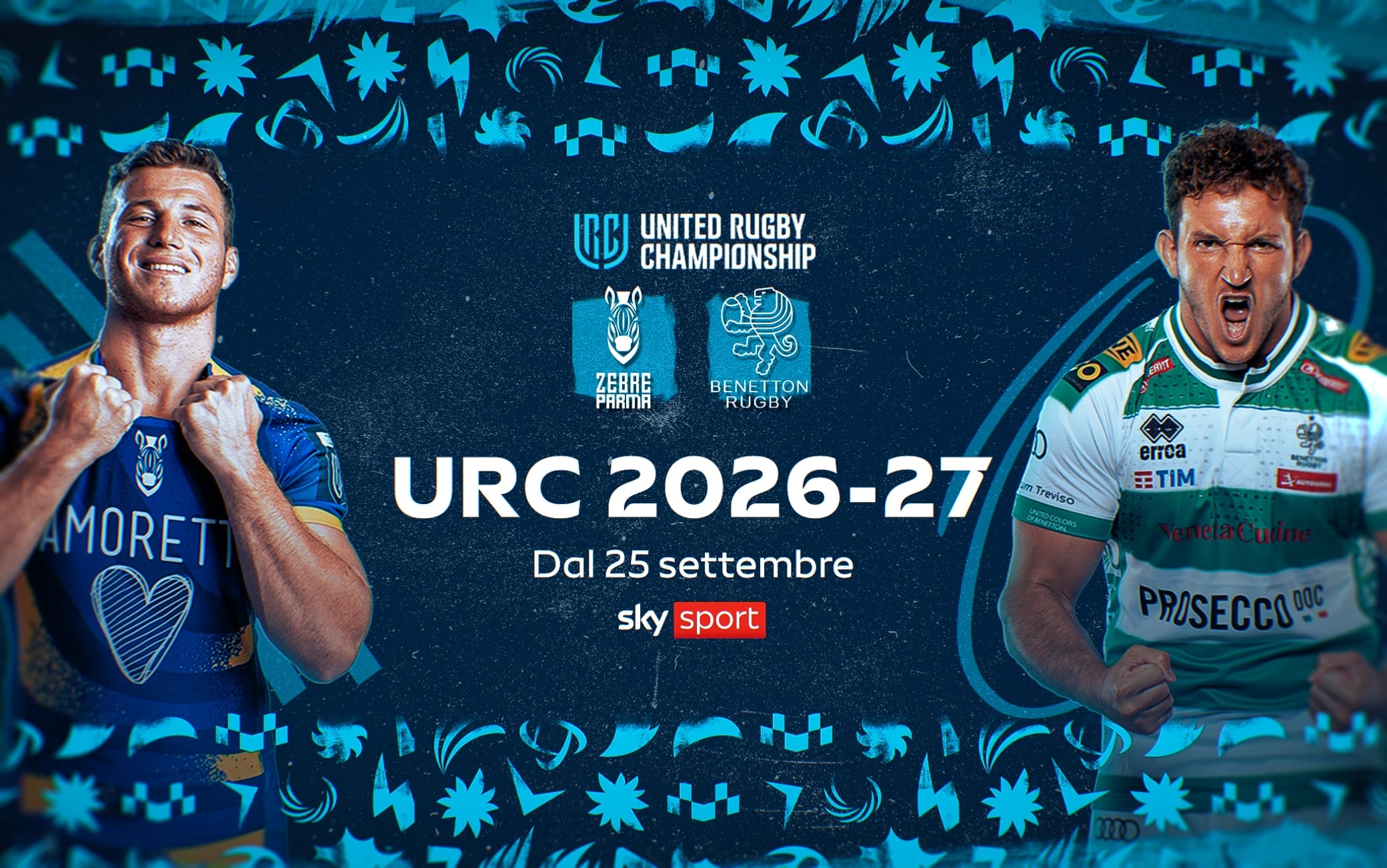 L'United Rugby Championship ancora su Sky per 3 anni. Il torneo in esclusiva fino al 2029