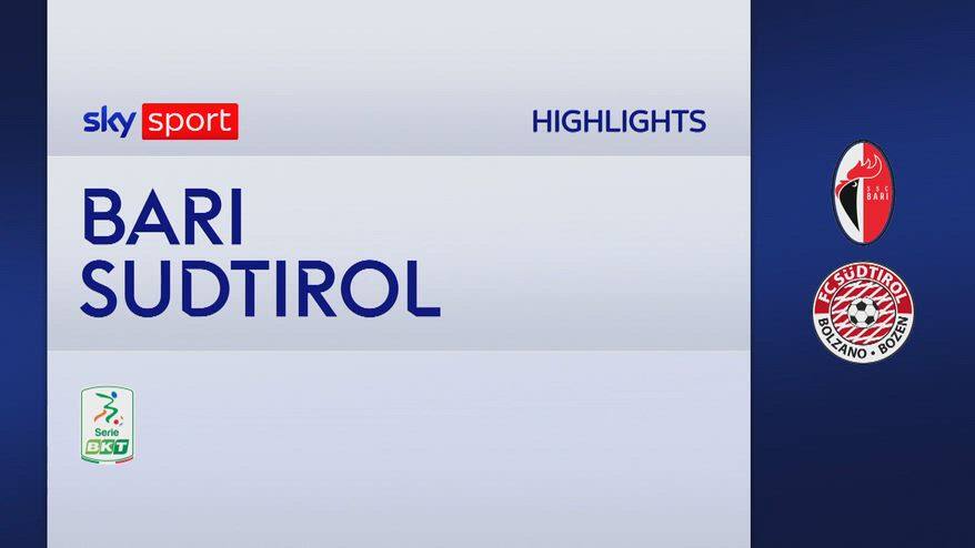 Bari-Sudtirol 0-0: highlights