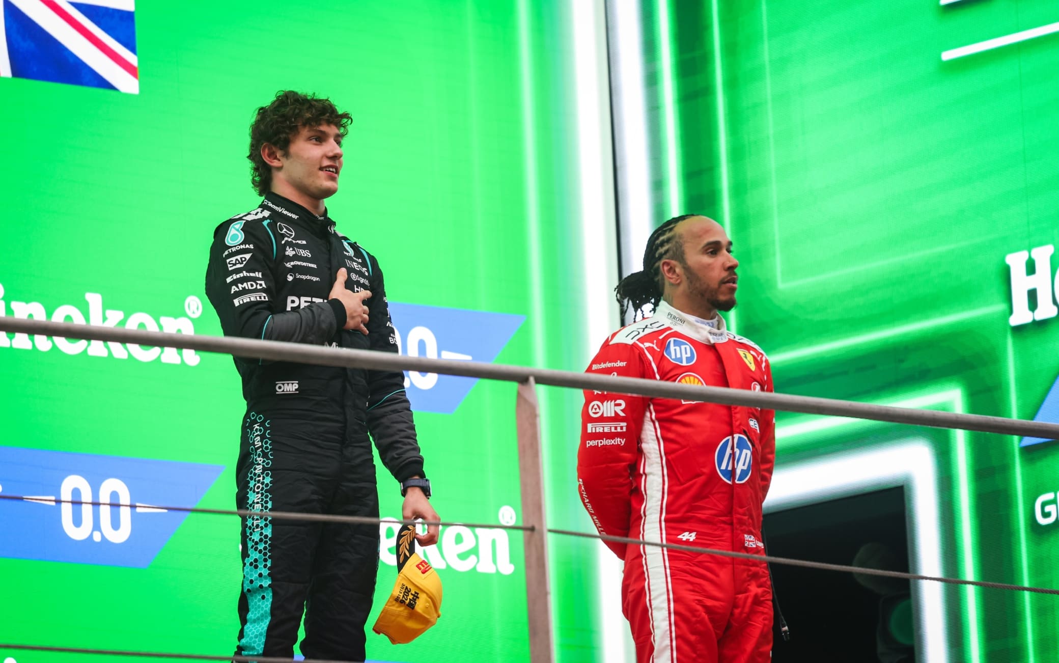 F1, la classifica dei piloti a podio con la maggiore differenza d'età