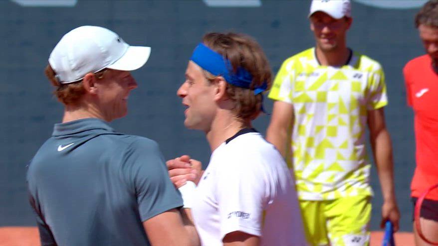 Monte-Carlo, Sinner/Bergs vincono in doppio: il match point