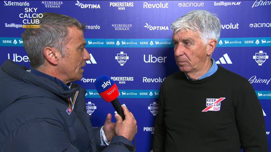 Gasperini: "Questi ragazzi stanno dando il massimo"