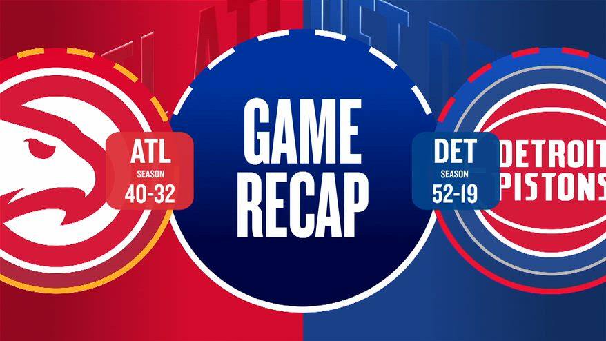 NBA Highlights: Detroit-Atlanta 129-130 OT
