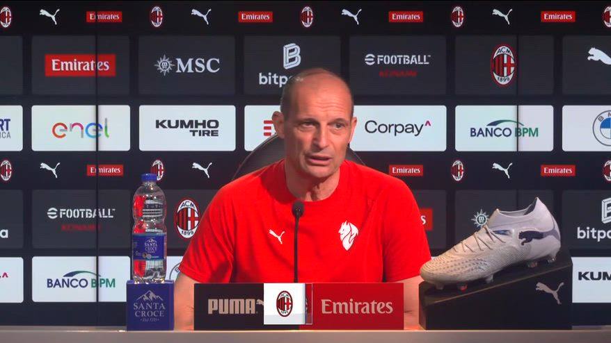 Allegri: "L’obiettivo è tornare a giocare la Champions"