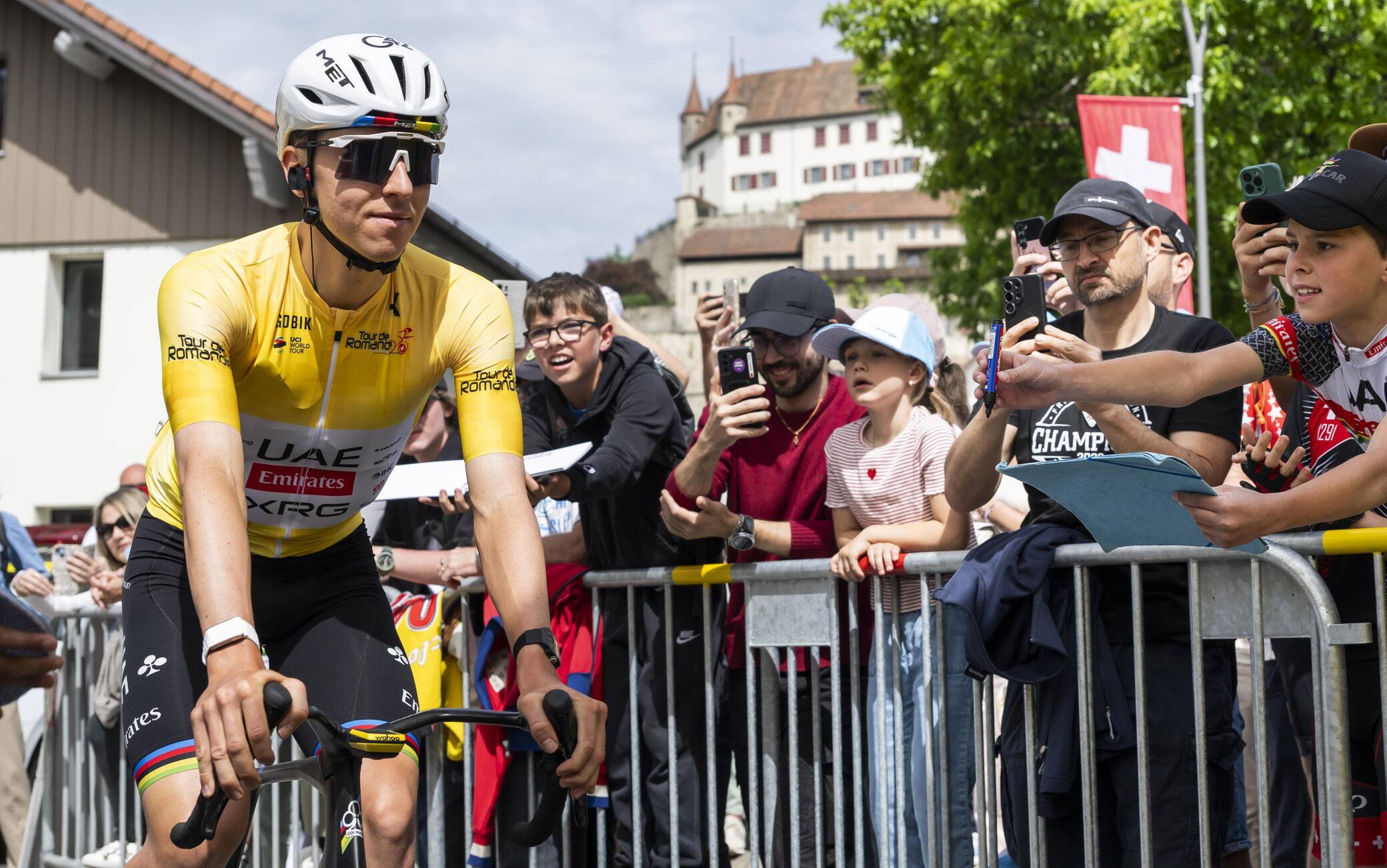 Pogacar al Giro di Svizzera: “Allenamenti sono andati bene, mi sento forte e motivato"