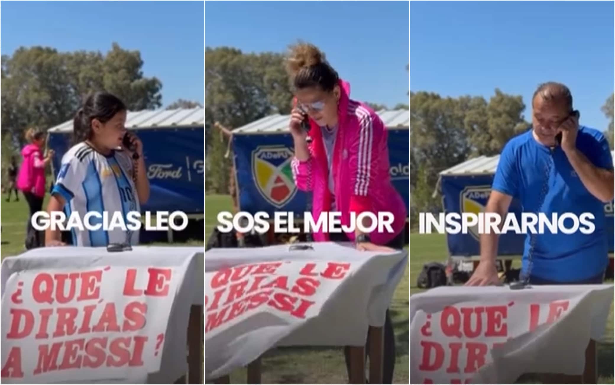 Che direste a Messi, se ne aveste la possibilità...? I messaggi dei tifosi argentini a Leo