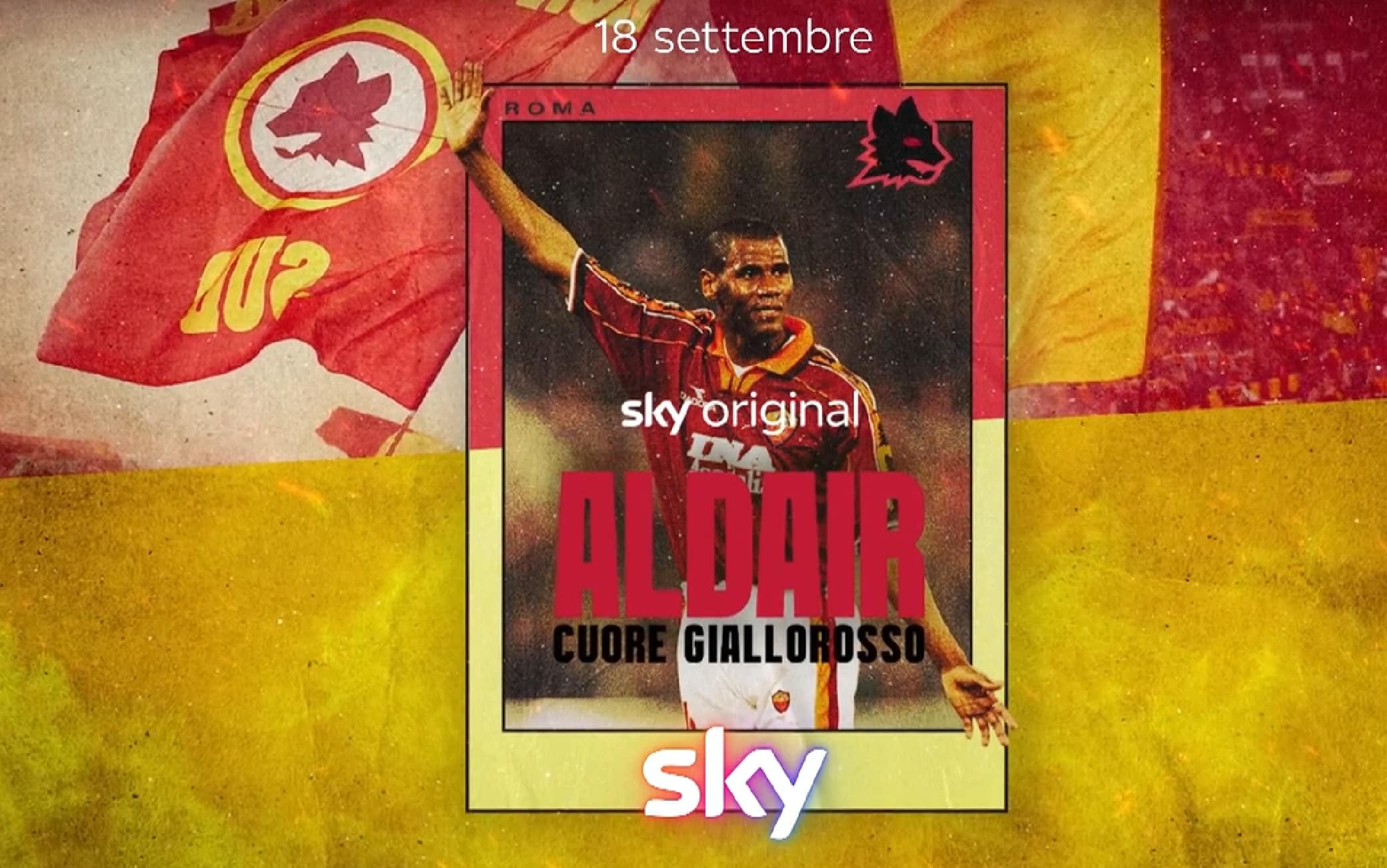 Aldair, Cuore Giallorosso: il documentario oggi in prima visione su Sky