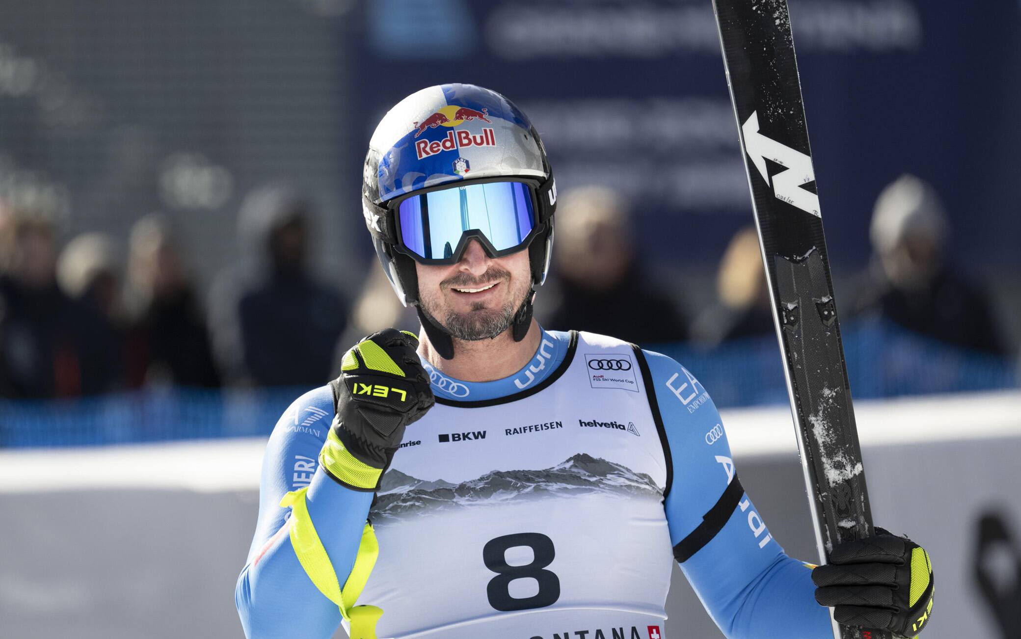 Coppa del mondo di sci, Paris 2° in discesa a Crans Montana. 5° Alliod. Dietro Franzoni