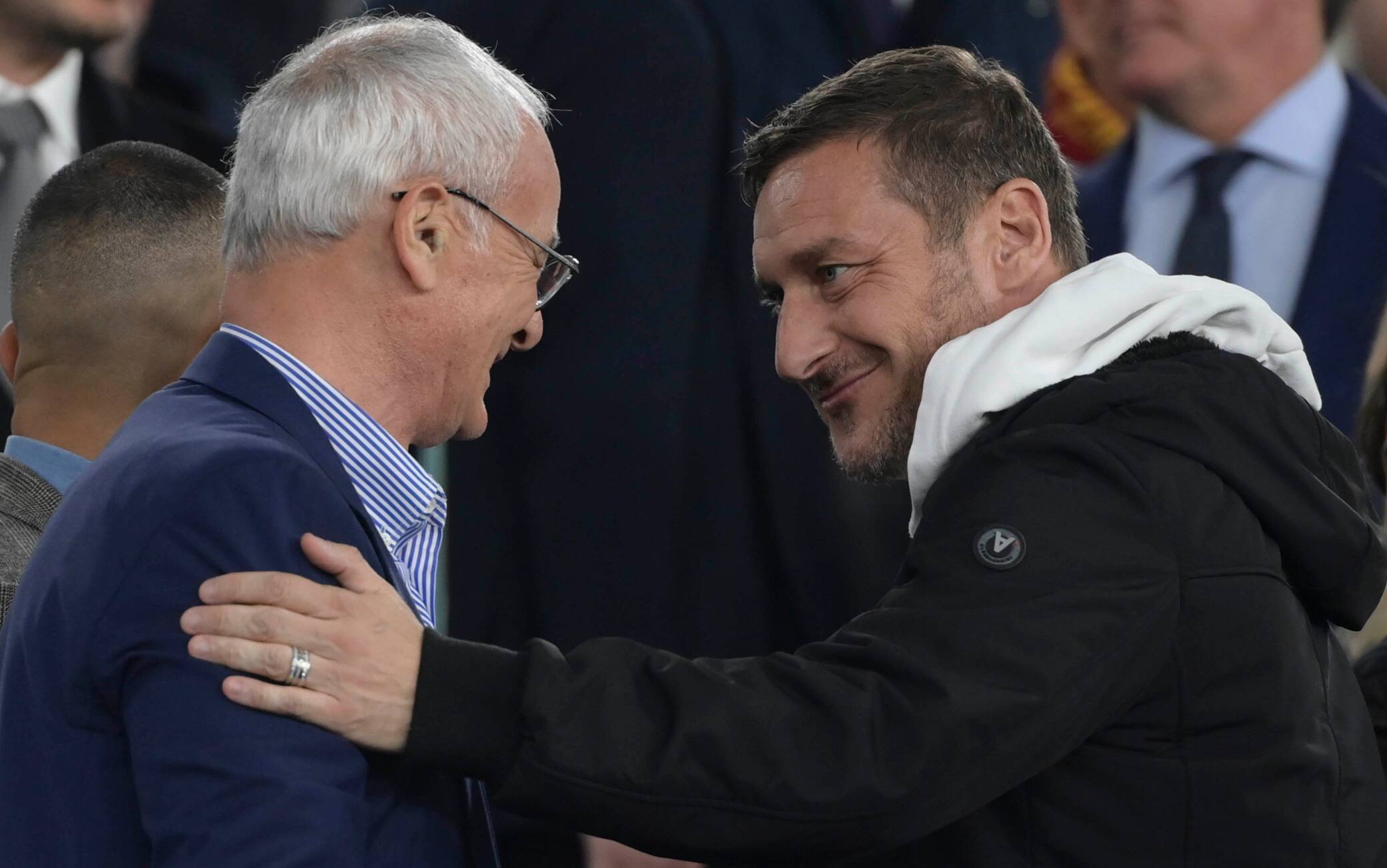 Totti-Roma, Ranieri apre al ritorno: "So che i Friedkin ci stanno pensando"
