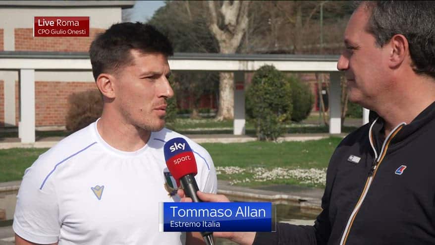 Italrugby, Tommaso Allan: "Felice di essere tornato"