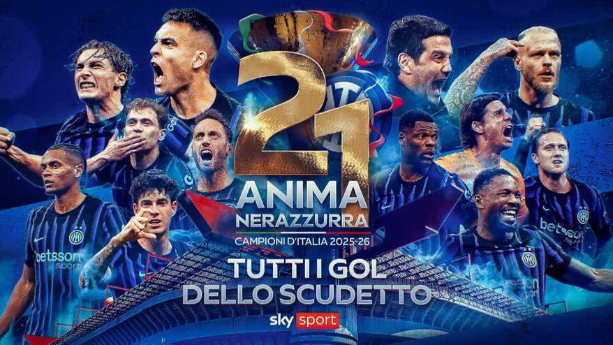 21° Scudetto Inter, tutti i gol segnati in campionato