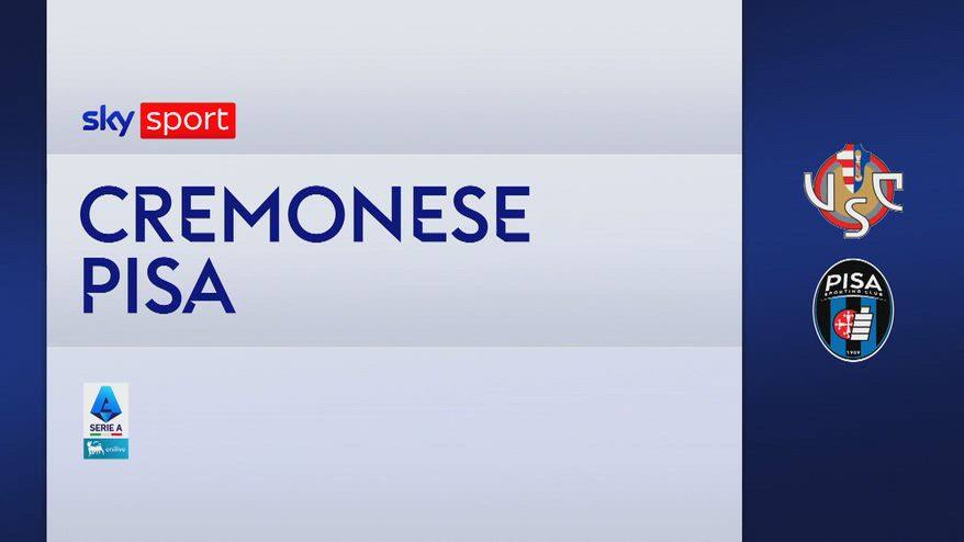 Cremonese-Pisa 3-0: gol e highlights