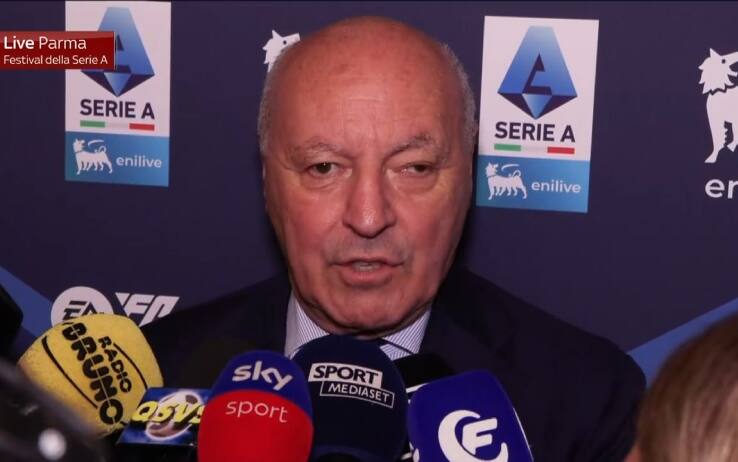 Marotta spiega il calciomercato dell'Inter: "Palestra piace a tanti, anche a noi"