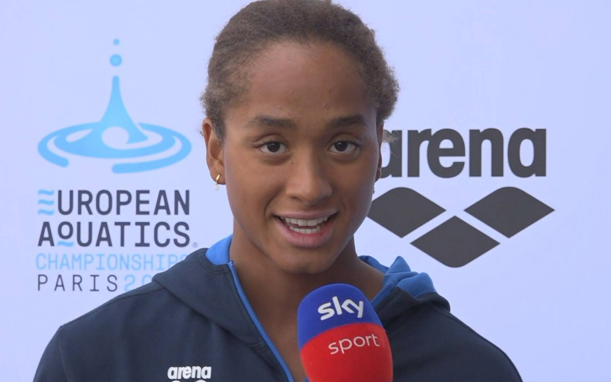 Sara Curtis prima dei 100 sl agli Europei di nuoto: "Voglio la medaglia a tutti i costi"