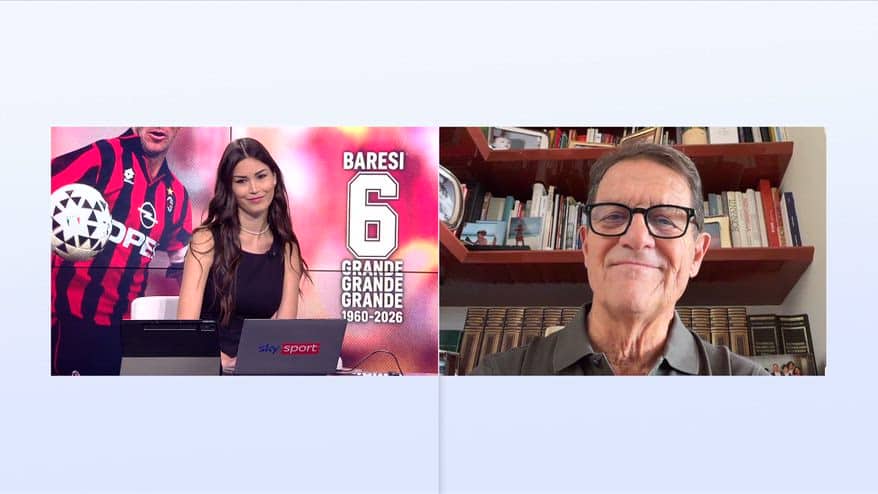 Capello: "Baresi è stato umile, onesto e imbattibile"