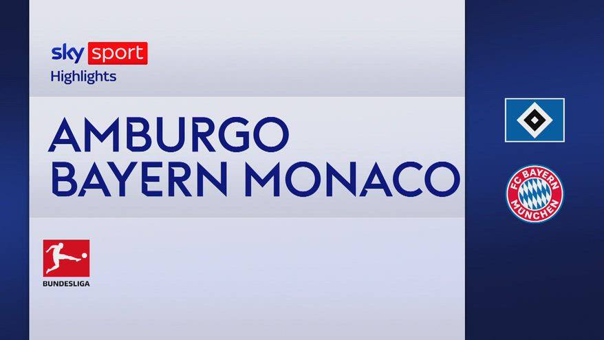 Amburgo-Bayern Monaco 2-2: gol e highlights