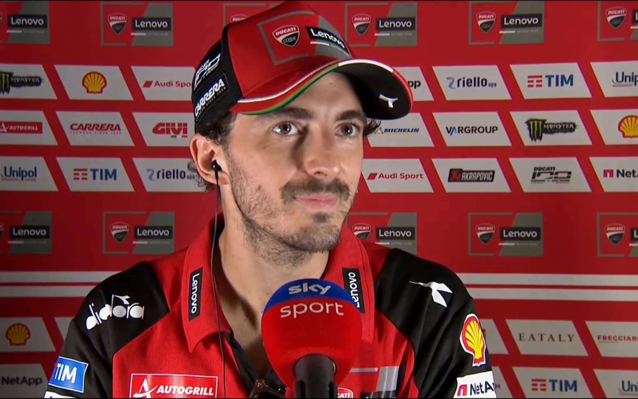 Bagnaia: "Potenziale mai espresso, ma Ducati non è questa e torneremo davanti"