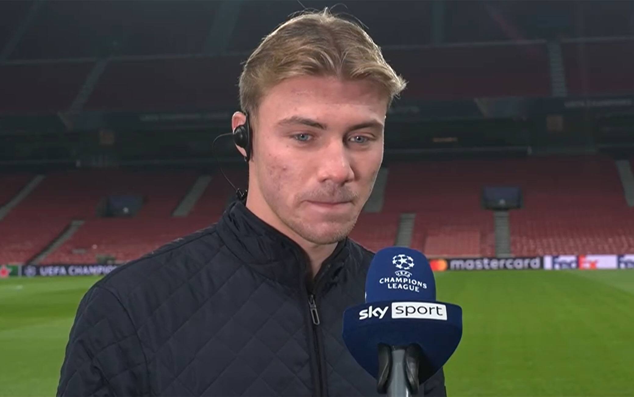 Copenhagen-Napoli, Hojlund: "È bello tornare a casa, ma spero di segnare". VIDEO