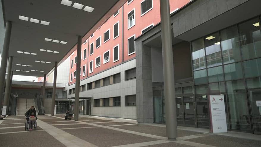 Lindsey Vonn, le immagini dall'Ospedale di Treviso