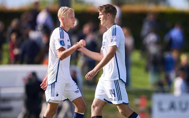 Oscar e Emil Hojlund