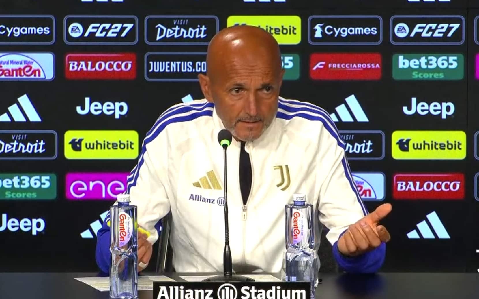 Sassuolo-Juventus, la conferenza di Spalletti LIVE