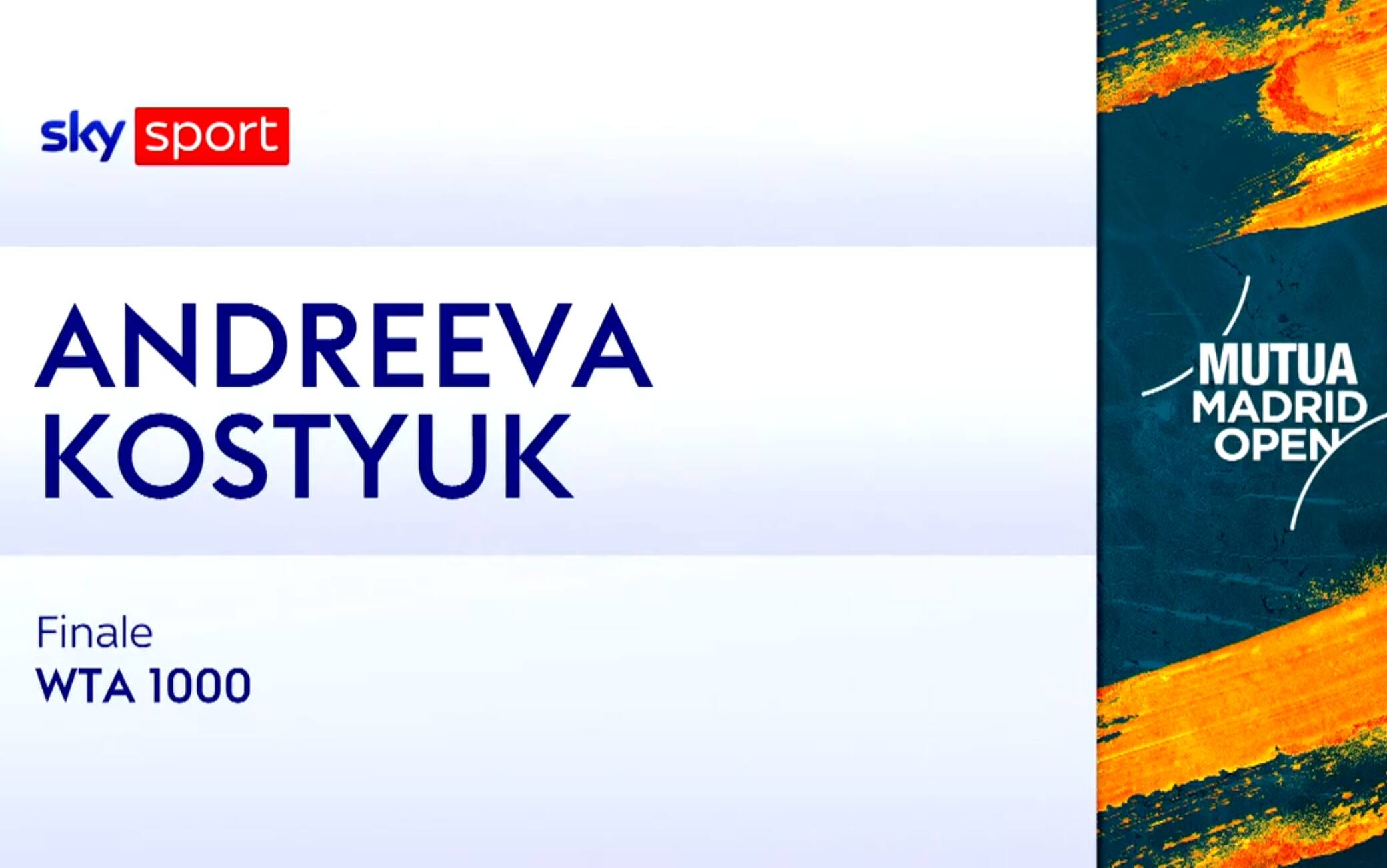 Kostyuk-Andreeva: highlights Wta Madrid
