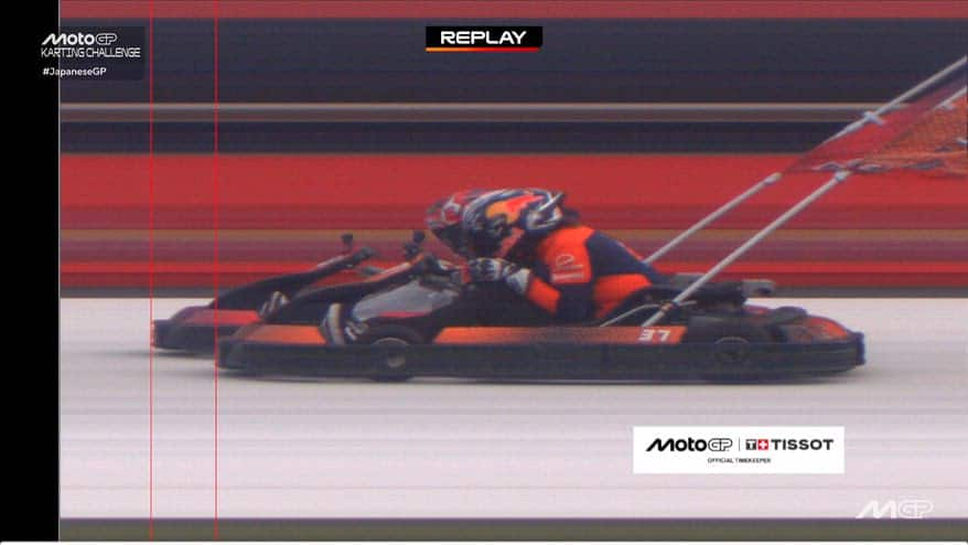 MotoGP, gara di kart a Motegi: vince Chantra al fotofinish
