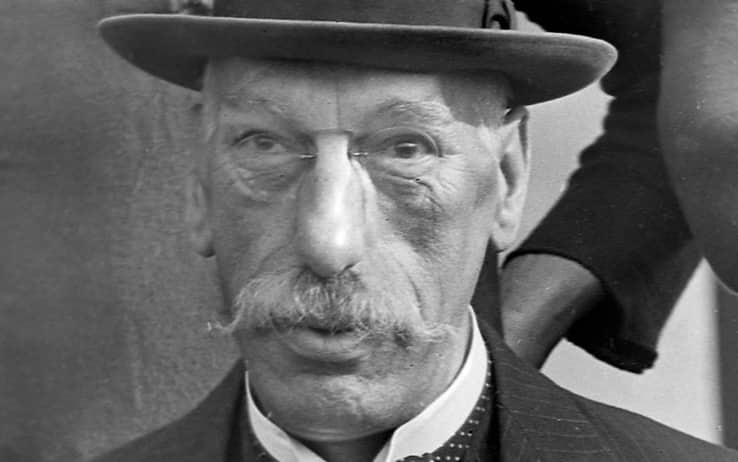 Henry Norris, proprietario dell'Arsenal dal 1910 al 1929