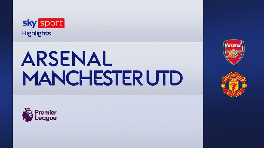 Arsenal-Manchester United 2-3: gol e highlights